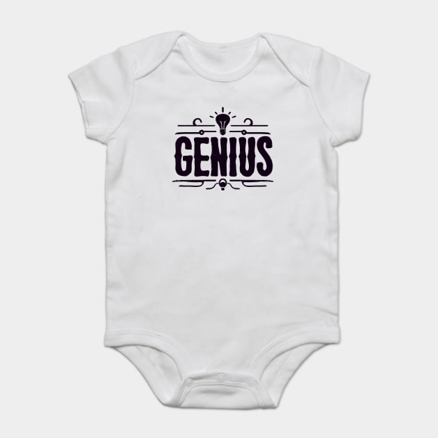 Genius Baby Bodysuit by CreativeSage